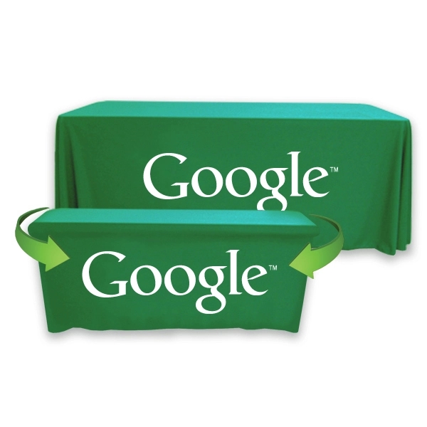 Convertible Throw PolyPoplin™ Table Cover (One Color Logo) - Convertible Throw PolyPoplin™ Table Cover (One Color Logo) - Image 15 of 43