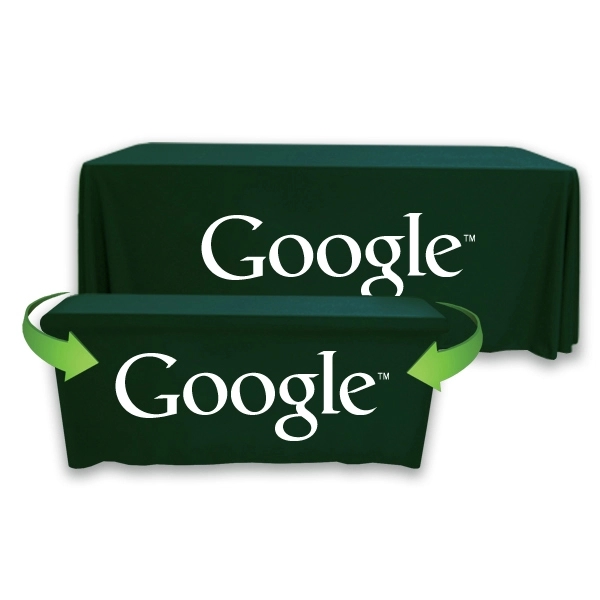 Convertible Throw PolyPoplin™ Table Cover (One Color Logo) - Convertible Throw PolyPoplin™ Table Cover (One Color Logo) - Image 17 of 43