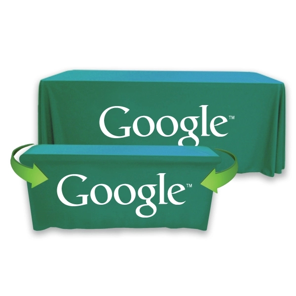 Convertible Throw PolyPoplin™ Table Cover (One Color Logo) - Convertible Throw PolyPoplin™ Table Cover (One Color Logo) - Image 26 of 43