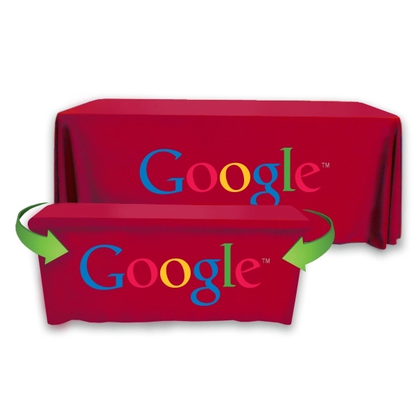 Convertible Throw PolyKnit™ Table Cover (Full Color Logo) - Convertible Throw PolyKnit™ Table Cover (Full Color Logo) - Image 18 of 26