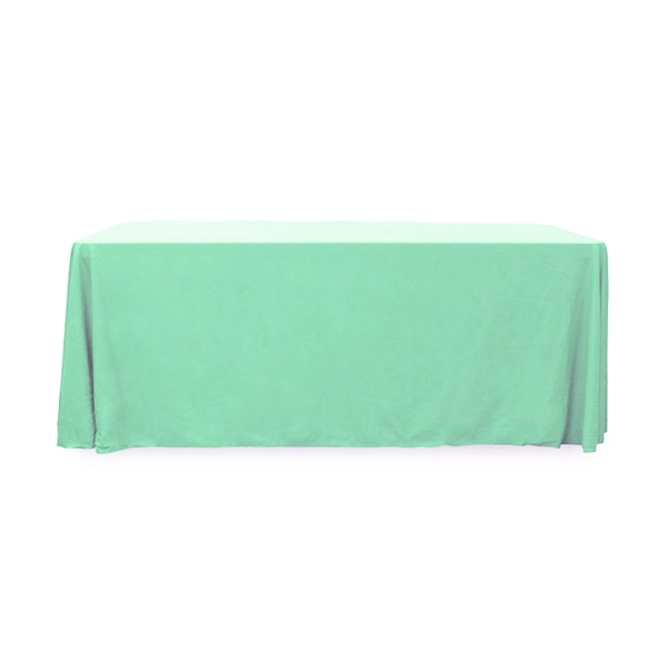 6 ft.Throw PolyPoplin™ Table Cover (Blank)