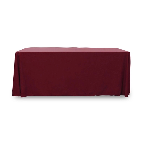 6 ft.Throw PolyPoplin™ Table Cover (Blank) - 6 ft.Throw PolyPoplin™ Table Cover (Blank) - Image 3 of 43