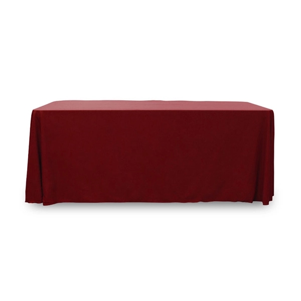 6 ft.Throw PolyPoplin™ Table Cover (Blank) - 6 ft.Throw PolyPoplin™ Table Cover (Blank) - Image 4 of 43