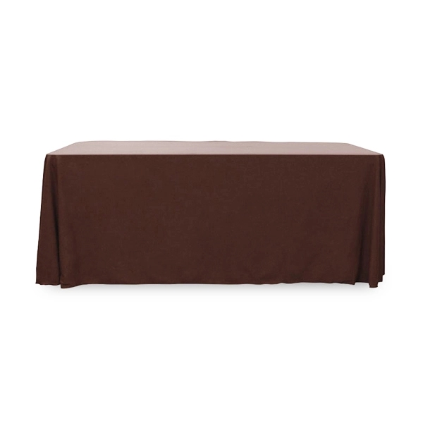 6 ft.Throw PolyPoplin™ Table Cover (Blank) - 6 ft.Throw PolyPoplin™ Table Cover (Blank) - Image 9 of 43