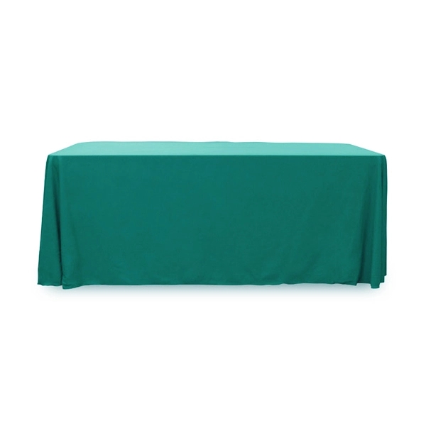 6 ft.Throw PolyPoplin™ Table Cover (Blank) - 6 ft.Throw PolyPoplin™ Table Cover (Blank) - Image 13 of 43