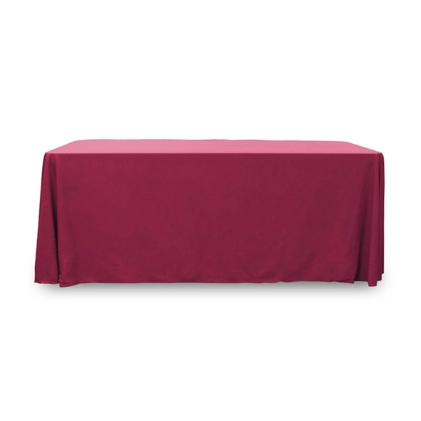 6 ft.Throw PolyPoplin™ Table Cover (Blank) - 6 ft.Throw PolyPoplin™ Table Cover (Blank) - Image 17 of 43