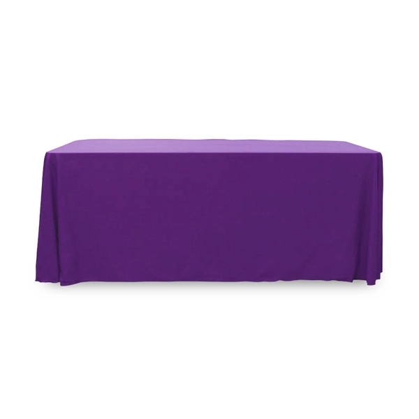 6 ft.Throw PolyPoplin™ Table Cover (Blank) - 6 ft.Throw PolyPoplin™ Table Cover (Blank) - Image 31 of 43