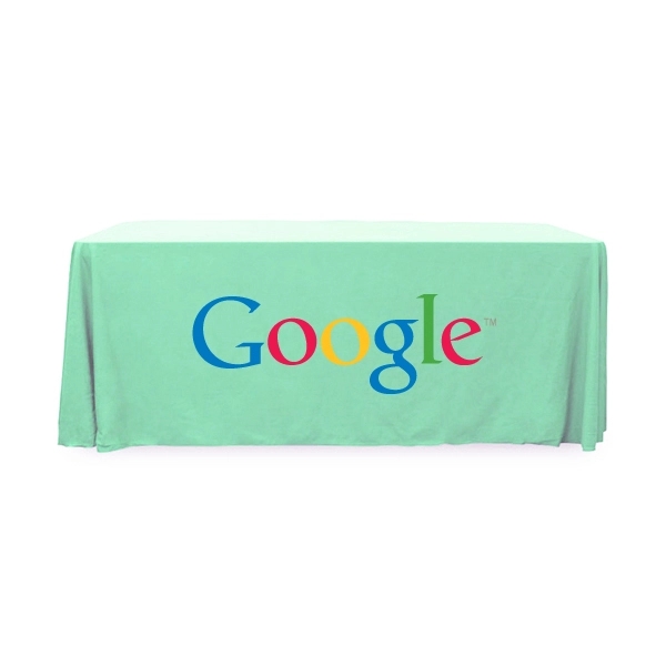 6 ft.Throw PolyPoplin™ Table Cover (Full Color Logo) - 6 ft.Throw PolyPoplin™ Table Cover (Full Color Logo) - Image 0 of 43