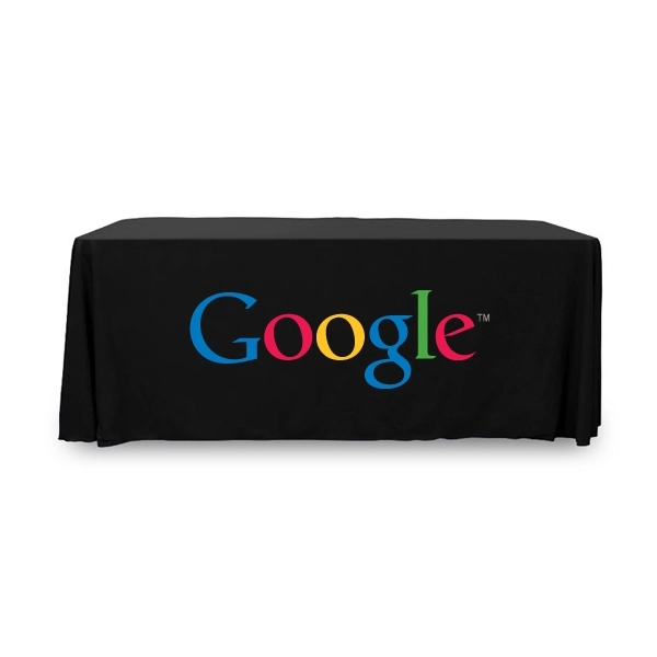 6 ft.Throw PolyPoplin™ Table Cover (Full Color Logo) - 6 ft.Throw PolyPoplin™ Table Cover (Full Color Logo) - Image 1 of 43