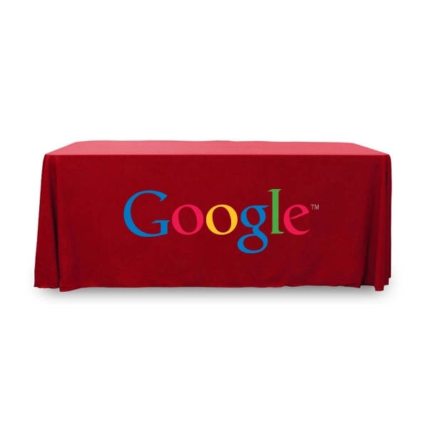 6 ft.Throw PolyPoplin™ Table Cover (Full Color Logo) - 6 ft.Throw PolyPoplin™ Table Cover (Full Color Logo) - Image 8 of 43