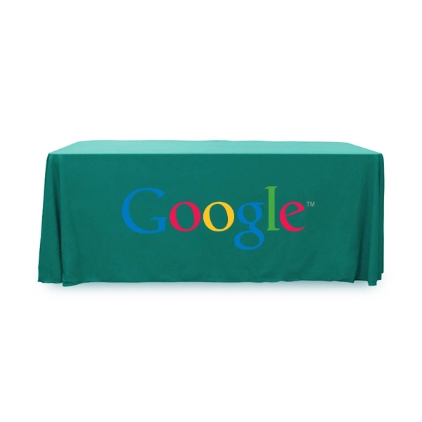 6 ft.Throw PolyPoplin™ Table Cover (Full Color Logo) - 6 ft.Throw PolyPoplin™ Table Cover (Full Color Logo) - Image 13 of 43