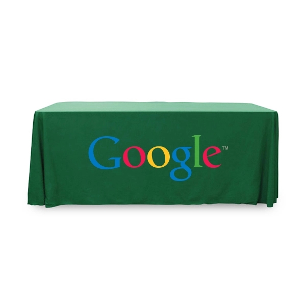 6 ft.Throw PolyPoplin™ Table Cover (Full Color Logo) - 6 ft.Throw PolyPoplin™ Table Cover (Full Color Logo) - Image 14 of 43