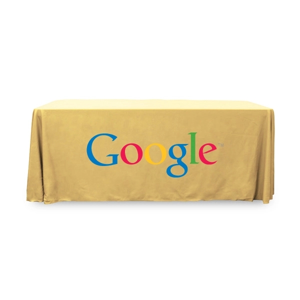 6 ft.Throw PolyPoplin™ Table Cover (Full Color Logo) - 6 ft.Throw PolyPoplin™ Table Cover (Full Color Logo) - Image 18 of 43