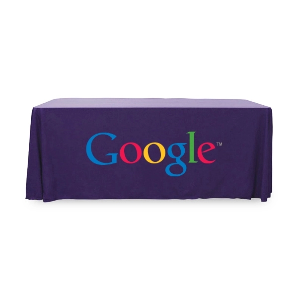 6 ft.Throw PolyPoplin™ Table Cover (Full Color Logo) - 6 ft.Throw PolyPoplin™ Table Cover (Full Color Logo) - Image 19 of 43