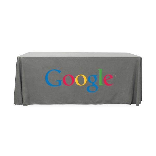 6 ft.Throw PolyPoplin™ Table Cover (Full Color Logo) - 6 ft.Throw PolyPoplin™ Table Cover (Full Color Logo) - Image 22 of 43