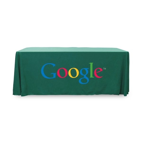 6 ft.Throw PolyPoplin™ Table Cover (Full Color Logo) - 6 ft.Throw PolyPoplin™ Table Cover (Full Color Logo) - Image 24 of 43