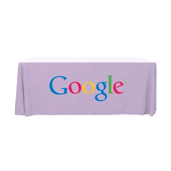 6 ft.Throw PolyPoplin™ Table Cover (Full Color Logo) - 6 ft.Throw PolyPoplin™ Table Cover (Full Color Logo) - Image 25 of 43