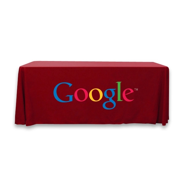 6 ft.Throw PolyPoplin™ Table Cover (Full Color Logo) - 6 ft.Throw PolyPoplin™ Table Cover (Full Color Logo) - Image 26 of 43