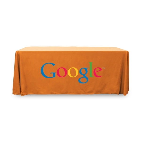 6 ft.Throw PolyPoplin™ Table Cover (Full Color Logo) - 6 ft.Throw PolyPoplin™ Table Cover (Full Color Logo) - Image 30 of 43