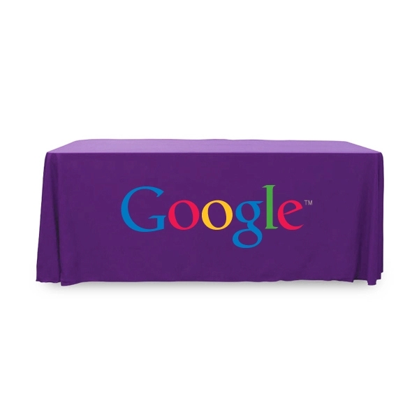 6 ft.Throw PolyPoplin™ Table Cover (Full Color Logo) - 6 ft.Throw PolyPoplin™ Table Cover (Full Color Logo) - Image 31 of 43