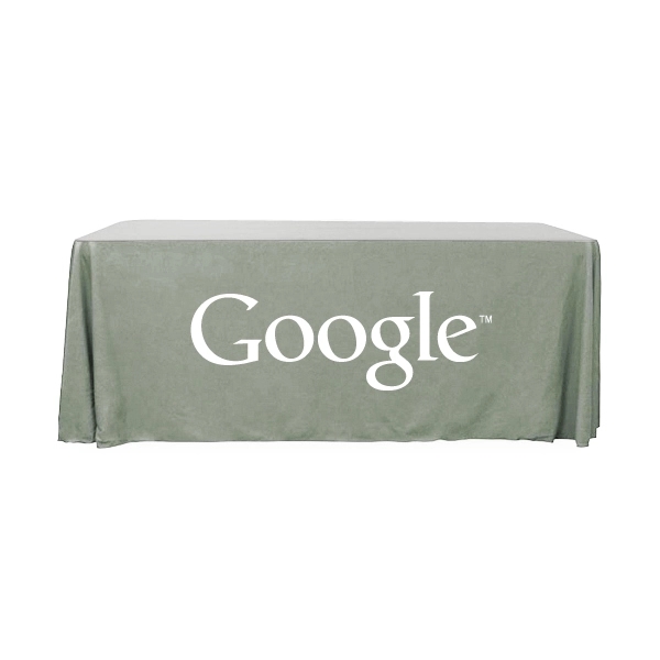 6 ft.Throw PolyPoplin™ Table Cover (One Color Logo) - 6 ft.Throw PolyPoplin™ Table Cover (One Color Logo) - Image 7 of 43