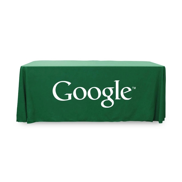 6 ft.Throw PolyPoplin™ Table Cover (One Color Logo) - 6 ft.Throw PolyPoplin™ Table Cover (One Color Logo) - Image 14 of 43