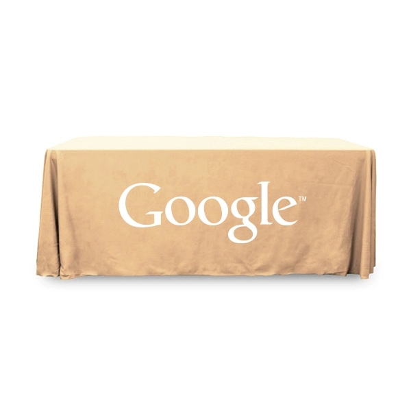 6 ft.Throw PolyPoplin™ Table Cover (One Color Logo) - 6 ft.Throw PolyPoplin™ Table Cover (One Color Logo) - Image 33 of 43