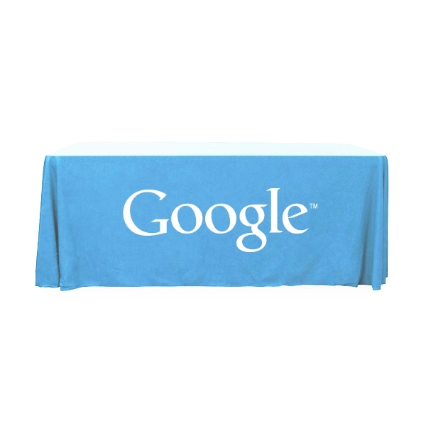 6 ft.Throw PolyPoplin™ Table Cover (One Color Logo) - 6 ft.Throw PolyPoplin™ Table Cover (One Color Logo) - Image 34 of 43