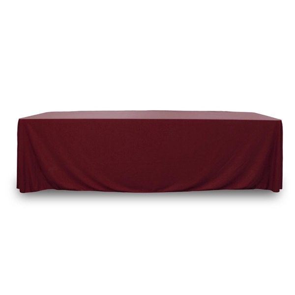 8 ft.Throw PolyPoplin™ Table Cover (Blank) - 8 ft.Throw PolyPoplin™ Table Cover (Blank) - Image 3 of 43