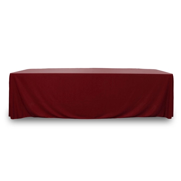 8 ft.Throw PolyPoplin™ Table Cover (Blank) - 8 ft.Throw PolyPoplin™ Table Cover (Blank) - Image 4 of 43
