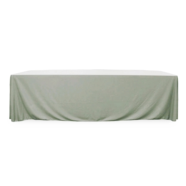 8 ft.Throw PolyPoplin™ Table Cover (Blank) - 8 ft.Throw PolyPoplin™ Table Cover (Blank) - Image 7 of 43