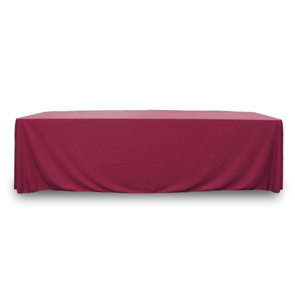8 ft.Throw PolyPoplin™ Table Cover (Blank) - 8 ft.Throw PolyPoplin™ Table Cover (Blank) - Image 16 of 43