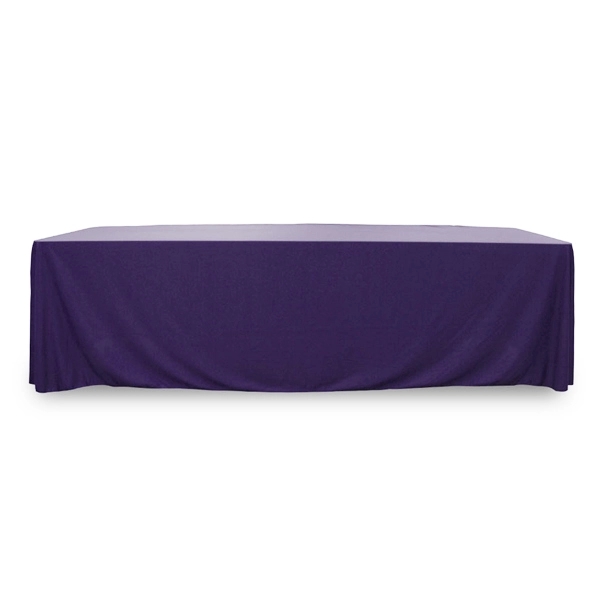 8 ft.Throw PolyPoplin™ Table Cover (Blank) - 8 ft.Throw PolyPoplin™ Table Cover (Blank) - Image 18 of 43