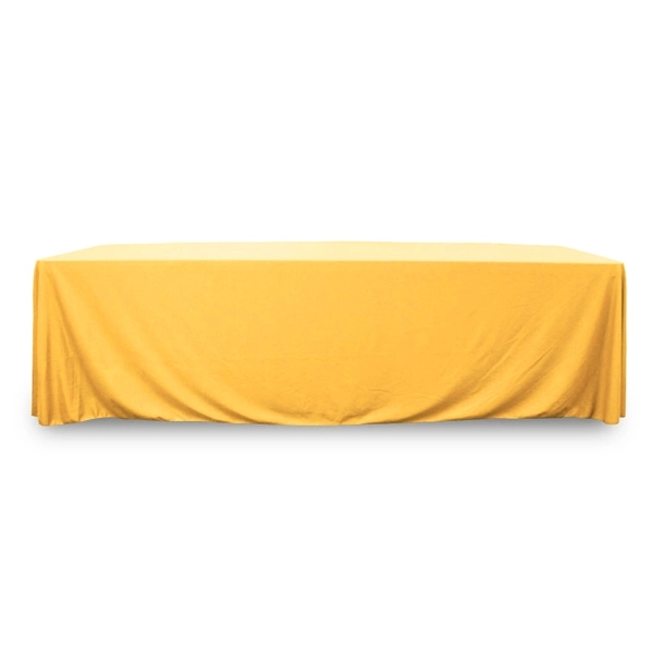 8 ft.Throw PolyPoplin™ Table Cover (Blank) - 8 ft.Throw PolyPoplin™ Table Cover (Blank) - Image 20 of 43