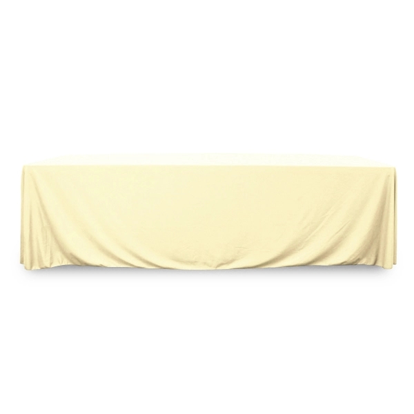8 ft.Throw PolyPoplin™ Table Cover (Blank) - 8 ft.Throw PolyPoplin™ Table Cover (Blank) - Image 22 of 43