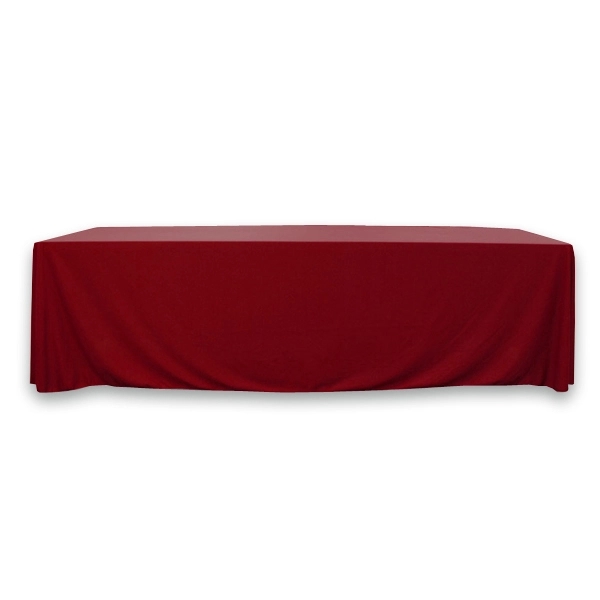 8 ft.Throw PolyPoplin™ Table Cover (Blank) - 8 ft.Throw PolyPoplin™ Table Cover (Blank) - Image 25 of 43