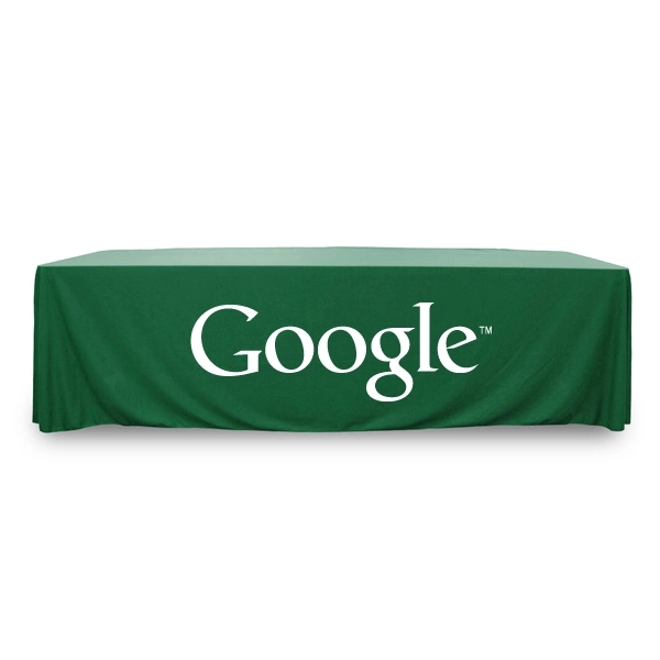 8 ft.Throw PolyPoplin™ Table Cover (One Color Logo) - 8 ft.Throw PolyPoplin™ Table Cover (One Color Logo) - Image 16 of 43