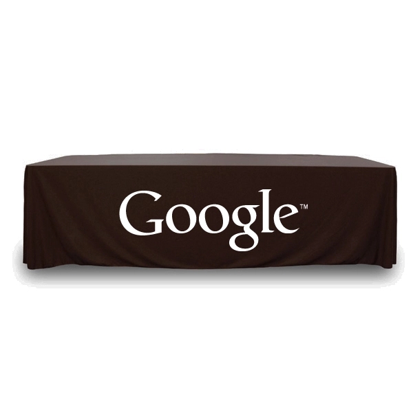 8 ft.Throw PolyPoplin™ Table Cover (One Color Logo) - 8 ft.Throw PolyPoplin™ Table Cover (One Color Logo) - Image 17 of 43
