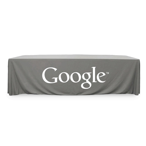 8 ft.Throw PolyPoplin™ Table Cover (One Color Logo) - 8 ft.Throw PolyPoplin™ Table Cover (One Color Logo) - Image 24 of 43