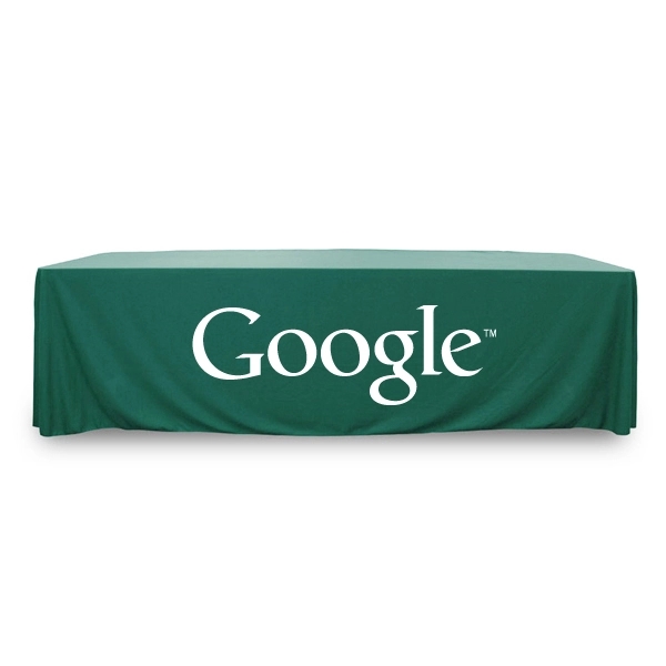 8 ft.Throw PolyPoplin™ Table Cover (One Color Logo) - 8 ft.Throw PolyPoplin™ Table Cover (One Color Logo) - Image 26 of 43