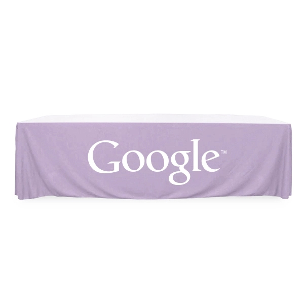8 ft.Throw PolyPoplin™ Table Cover (One Color Logo) - 8 ft.Throw PolyPoplin™ Table Cover (One Color Logo) - Image 27 of 43