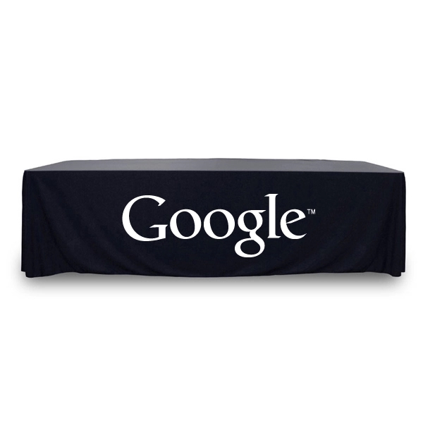 8 ft.Throw PolyPoplin™ Table Cover (One Color Logo) - 8 ft.Throw PolyPoplin™ Table Cover (One Color Logo) - Image 28 of 43