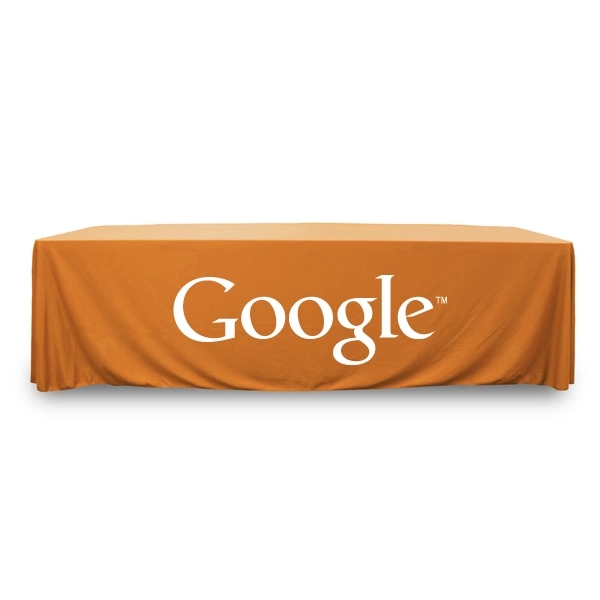 8 ft.Throw PolyPoplin™ Table Cover (One Color Logo) - 8 ft.Throw PolyPoplin™ Table Cover (One Color Logo) - Image 30 of 43
