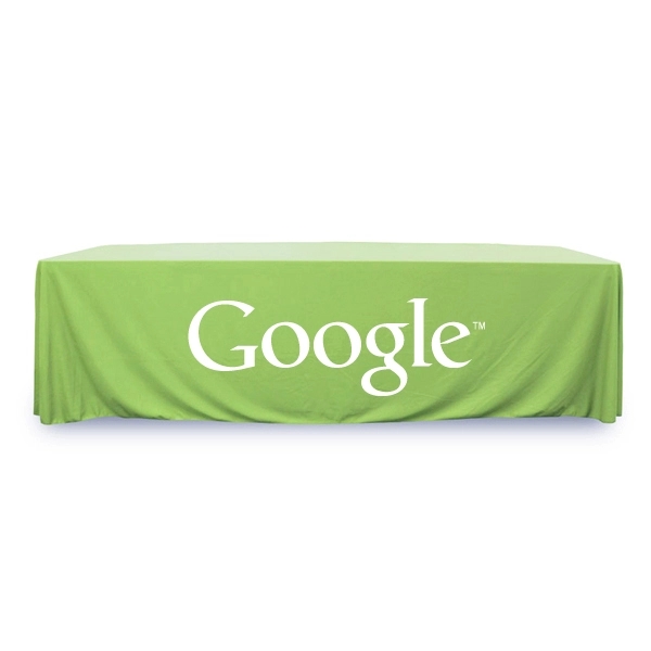 8 ft.Throw PolyPoplin™ Table Cover (One Color Logo) - 8 ft.Throw PolyPoplin™ Table Cover (One Color Logo) - Image 33 of 43
