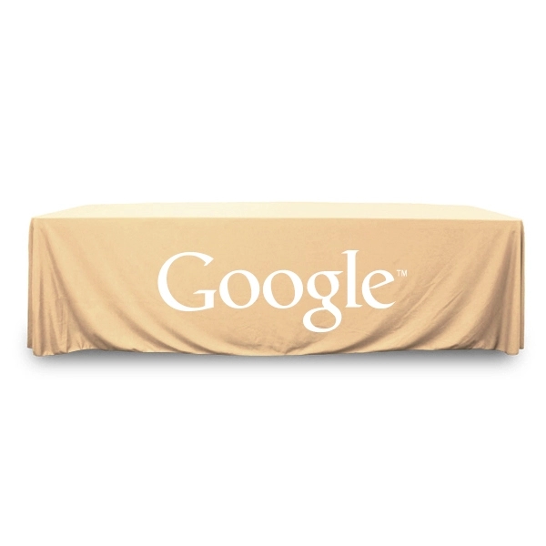 8 ft.Throw PolyPoplin™ Table Cover (One Color Logo) - 8 ft.Throw PolyPoplin™ Table Cover (One Color Logo) - Image 34 of 43