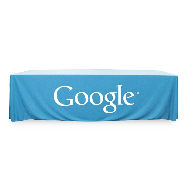8 ft.Throw PolyPoplin™ Table Cover (One Color Logo) - 8 ft.Throw PolyPoplin™ Table Cover (One Color Logo) - Image 35 of 43