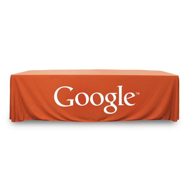 8 ft.Throw PolyPoplin™ Table Cover (One Color Logo) - 8 ft.Throw PolyPoplin™ Table Cover (One Color Logo) - Image 36 of 43