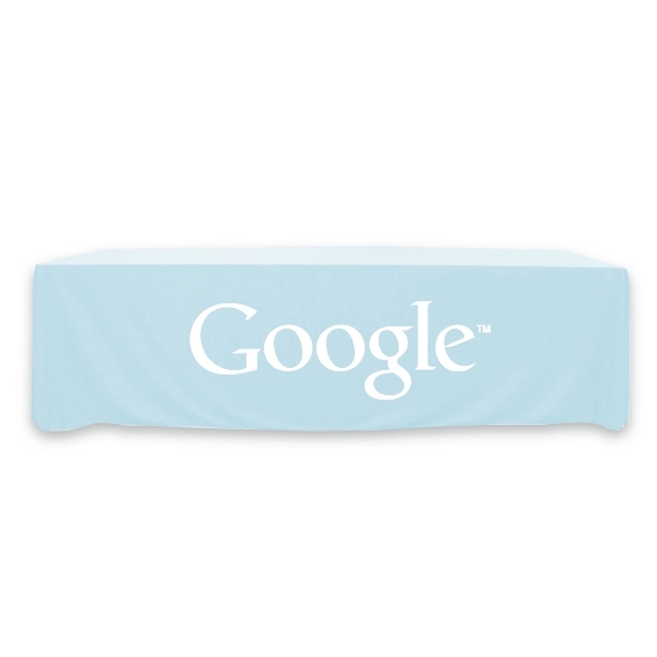 8 ft.Throw PolyPoplin™ Table Cover (One Color Logo) - 8 ft.Throw PolyPoplin™ Table Cover (One Color Logo) - Image 39 of 43