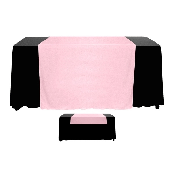 58" x 63" PolyKnit™ Table Runner (Blank) - 58" x 63" PolyKnit™ Table Runner (Blank) - Image 3 of 13