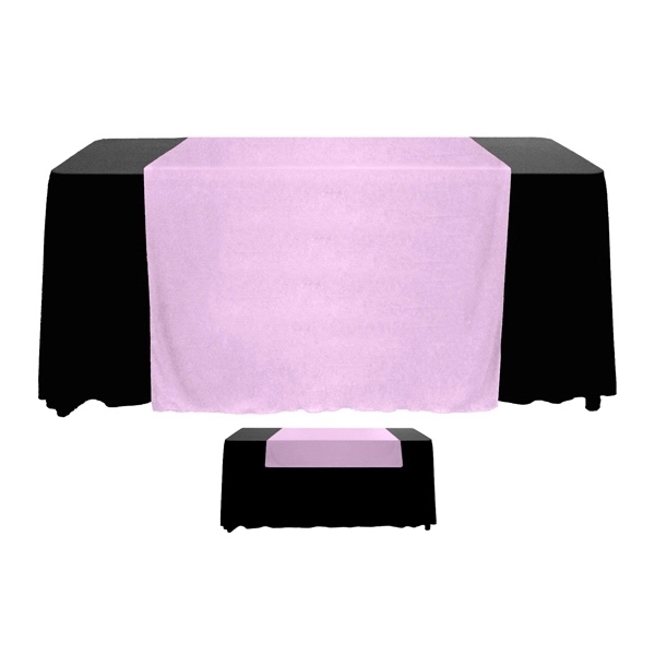 58" x 63" PolyKnit™ Table Runner (Blank) - 58" x 63" PolyKnit™ Table Runner (Blank) - Image 5 of 13